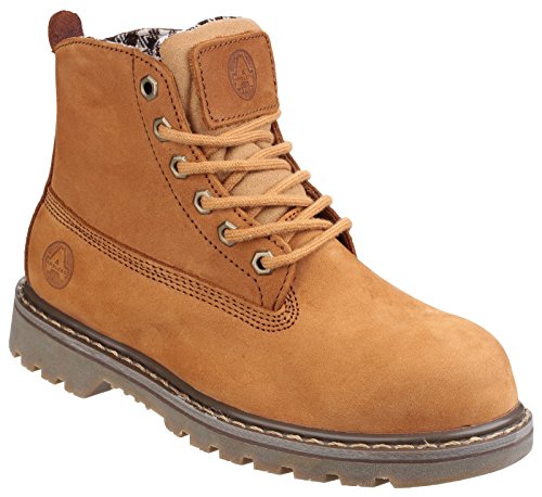 Amblers Safety Mens FS103 Leather Safety Boots Brown
