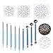 Produktbild Mandala Dotting Schablone Tools Rock Painting Kit Ball Stylus Dotting Tools Include Templates, Paint Tray y,Mandala Tools for Wood Pattern for Mandala Art Rock Canvas Painting, Kids Crafts, Nail