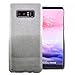 Price comparison product image COOVY Cover for Samsung Galaxy Note 8 SM-N950/SM-N950F/SM-N950FD thin and lightweight protective shell, plastic + TPU silicone case, gleaming glitter design | Color black