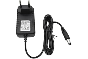 JZK Adaptador de alimentación de CA a CC de 5 V 1,5 A, adaptador de corriente de 5 V, 5 voltios 1500 mA 1 A 0,5 A 0,3 A adaptador de corriente de repuesto, cargador de 1,5 amperios con cable para