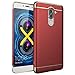 Produktbild Schutzhülle Honor 6X Hülle,3 in 1 Ultra-thin Full Body Anti-Scratch Shockproof Hard PC Case Cover with Electroplated Bumper Non-Slip Matt Skin für Huawei Honor 6X (2016) 5.5" (rot)