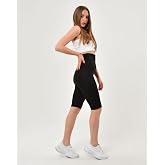 Extra High Waist 3 Gradual Graved Maximum Terleten Thermal Shorts