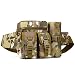 Nylon Camo Waist Pack Bag Fanny Packs Waterproof Hip Belt Bag Pouch for Hiking Climbing Outdoor Bumbag - cp camo RS.1050.00