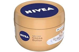 NIVEA Mantequilla corporal nutritiva, manteca de cacao, 250 ml