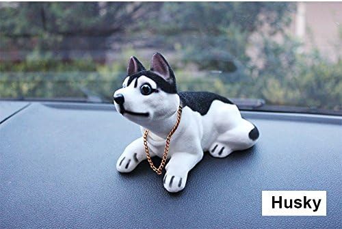 Bobble Head Dogs Bobbing Heads Car Dash Puppy for Car Vehicle decoration (Huskies) by Ebow