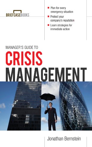 Manager's Guide to Crisis Management (Briefcase Books Series) (English Edition) livre