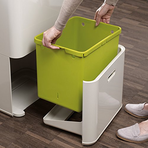 Joseph Joseph Mülltrennung und Recycling Einheit, steinfarben - 12