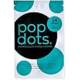 Pop Dots Hydrocolloid Pimple Patches - Pack of 24 Translucent Spot Patches - 12mm Acne Patch for Face, Invisible Dot Spot, Blemish & Spot Patches, No Animal Testing & Vegan
