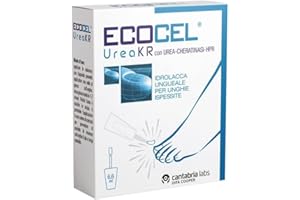 CANTABRIA LABS Ecocel Urea Kr - Idrolacca Ungueale Per Unghie Ispessite, 6.6 Millilitro