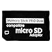 Price comparison product image Micro SD SDHC Memory Card to PRO Duo Adapter Reader Converter for Sony Handycam HDR-CX7 Camcorder by Keple