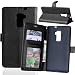 Produktbild Nancen Huawei Mate S (5,5 Zoll) Lederhülle Neu Style Acht Farbe Weich PU Flip Case Ledertasche/Schutz Etui, Einfach Vintage Kollektion Karten Slot Foto Wallet Hülle Handy Tasche Zubehör