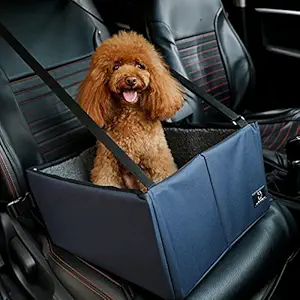 A4pet Dog Booster Seat for Cars and Dog Car Seat with Dog Seat Belt Tether