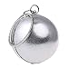 Produktbild HSDDA Abendtasche Womens Clutches Handtasche Dinner Dinner Ball Runde Schulter Messenger Bag Exquisite Handtasche Gold Silber Rot Dunkelblau, Silber Party-Handtasche