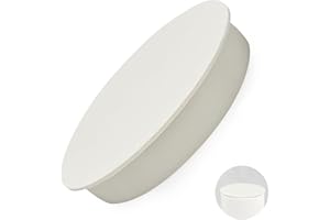 KUNXING Muffenstopfen DN 100-110mm für Lüftungsrohr 100-110mm - Rohrabdeckung 100mm-110mm, Rohr Deckel, PVC rohr 100mm, abdeckkappe, lüftungsrohr abdeckung rohr 100mm, UV-beständiger ASA-Kunststoff (Off Weiß)