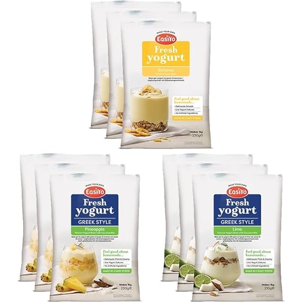 Caramelised Apple EasiYo Yogurt Sachet Makes 1KG | EasiYo Yoghurt Mix