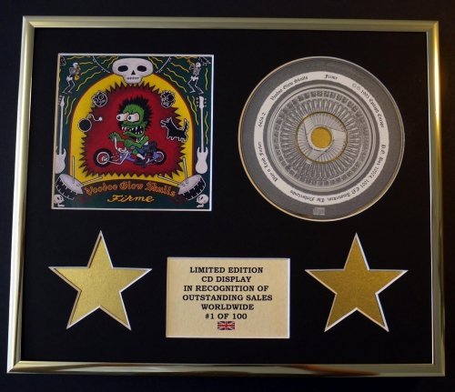 VOODOO GLOW SKULLS/CD DISPLAY/ LIMITED EDITION/COA/FIRME