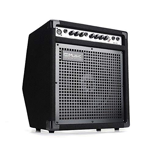 Coolmusic DK-35 PA Workstation Personal Monitor Amplifier Electric Drum Amplifier Speaker,Keyboard and Acoustic Guitar Speaker