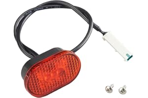 aibiku Fanale Posteriore per Xiaomi Xiaomi 1S, Essential, Pro 2, Mi 3 Scooter - Ricambio Ricambio Scooter