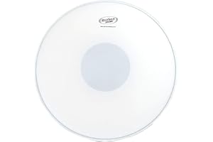 RockSolid White Coated Power Reverse Black Dot Snare Drum Head 13 Inch - Drum Snare Batter Skin
