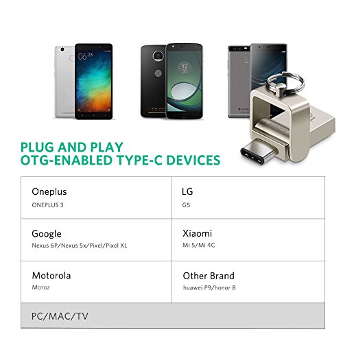 USB Sticks UGREEN 2 in 1 USB C Flash Laufwerk USB 3.1 Type C und USB 3.0 Speicherstick 16GB USB Memory Stick für Smartphone, Tablet, PC und mehr - 7