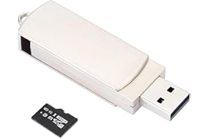 XIEANDKONG 64GB Mini Grabadora de Voz, grabadora de Voz con USB Activado por Voz, grabadora de Voz con estéreo Recargable HD, grabadora de Voz Digital de 750 Horas para conferencias, conferencias