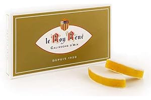 Le Roy René Calissons d'Aix - Boîte de 6 Calissons : 75g