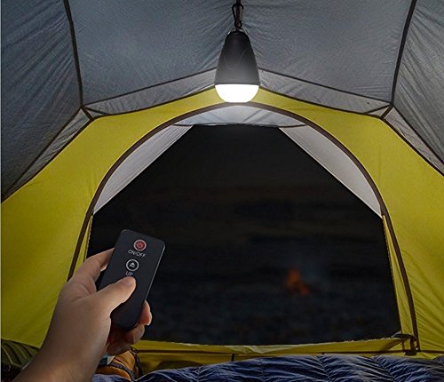 Camping laterne Dimmbar Campinglampe mit IR Fernbedienung 3 Modes und IP64 Wasserdicht Campingleuchte für Wandern, Camping, Notfälle, Hurrikane, Arbeiten in der Dunkelheit - 8