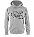 Produktbild MALLORCA PARTY CREW - Herren Hoodie in Grau / Schwarz Gr. XL