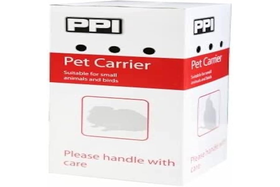 PPI Cardboard Bird and Small Pet Animal Carrier - Pack of 20