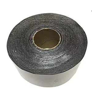 EWT Asphalt Tarmac Parking lot Joint and Crack Sealer Repair Filler Tape Wide & 50 FT Long (4 inchs)