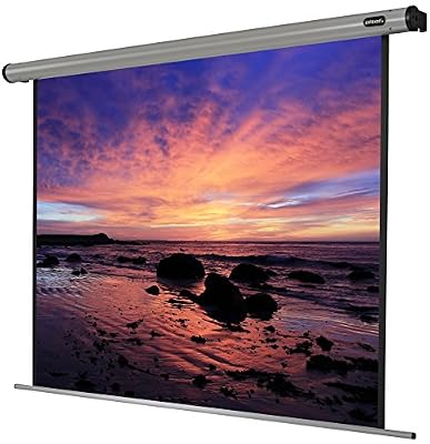 celexon Motorisé Home Cinema, Ecran de Projection, 240 x 180 cm, 4:3