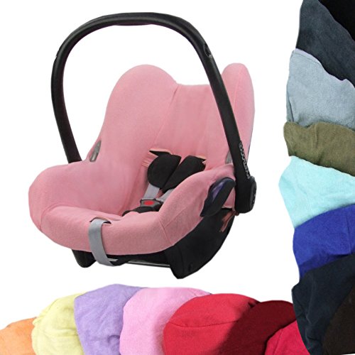 Babys-Dreams Universal Sommerbezug Schonbezug aus Frottee für Maxi Cosi CabrioFix *25 FARBEN*
