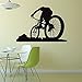 Produktbild mountainbike - kreative persönlichkeit wohnzimmer wand dekoration wand aufkleber aufkleber (570 * hergestellt)