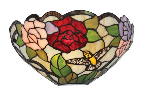 Preisvergleich Produktbild Oaks Lighting Tiffany-Wandleuchte Aspen