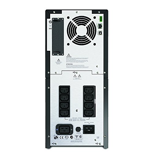 APC Smart-UPS SMT – Unterbrechungsfreie Stromversorgung 3.000VA – SMT3000I – Line Interactive, AVR, LCD Display, 8 Ausgänge IEC-C13, Shutdown Software - 2