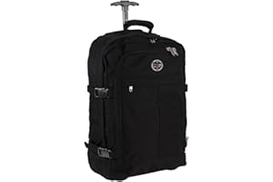 Cabin GO 5525 trolley Tracolle a Scomparsa - Zaino bagaglio a mano/cabina da viaggio leggero - 55 x 40 x 20 cm, 44 litri - con ruote