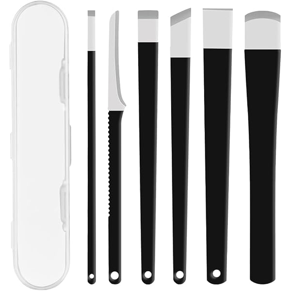 Professionelles Pediküre-Messer-Set – 4-teilig Mit Tasche, Aus Hochwertigem Stahl, Für Eingewachsene Nägel & Hornhaut