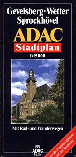 Preisvergleich Produktbild ADAC Stadtpläne, Gevelsberg, Wetter, Sprockhövel