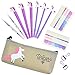 Price comparison product image Unicorn Pencil Case Unicorn Gifts Pen for Girls, Cute Unicorn Gel Pen Ballpoint Pens Stationery Girls Stationary Sets School Office Educational Supplies