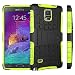 Produktbild Nodelec® Hybrid Hülle Samsung Galaxy Note 4 Schutzhülle Case Cover Painted pc Handy-Fall-Haut Shell Abdeckungen für Samsung Galaxy Note 4 (Harte Rückseite)