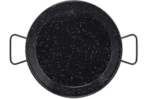 Metaltex - Paellera Acciaio Smaltato 7 Razioni 36 cm