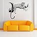 H&D Animal Wild Zoo Wall Decal Sticker Living Room Stickers Removable PVC Wall Sticker Home Decor Living bedroom Sticker Wall Paper Decals For Kid's Room (Cheetahs)