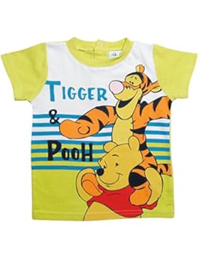 Winnie the Pooh und Tigger Kollektion 2016 T-Shirt 68 74 80 86 92 Jungen Neu Shirt Kurz Baby bis Kleinkind Grün