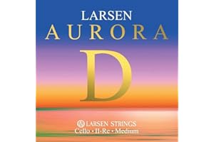 LARSEN STRINGS Corde per violoncello Aurora D 4/4 Medio
