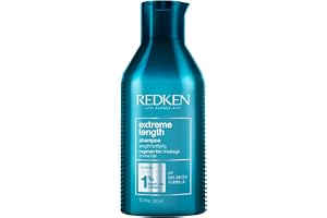 Redken | Schampo, minskar risken för kluvna toppar i särskilt långt hår, Extreme Length, 300 ml