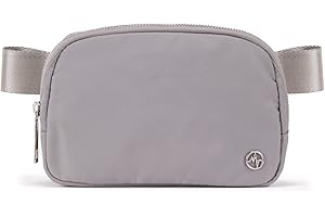 Pander Fanny Pack Everywhere Belt Bag, Bum Bag Crossbody Bags for Women Designer (Light Grey)