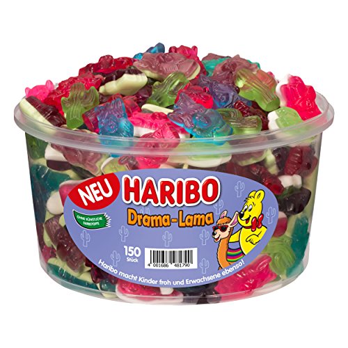 Preisvergleich Produktbild HARIBO Drama Lama Fruchtgummi mit Schaumzucker 150 Stück