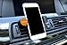 Produktbild radioeins Handyhalter Handyhalterung Auto Lüftung Belüftung für jedes Handy Smartphone schwarz orange