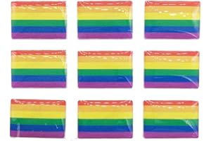 DURABOL Bandera de Arcoiris Orgullo Gay LGBT (9 Pegatina recina)