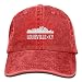 Produktbild flys Louisville Kentucky Skyline KY Städte Unisex Bestickt Cowboyhut Sun Cap